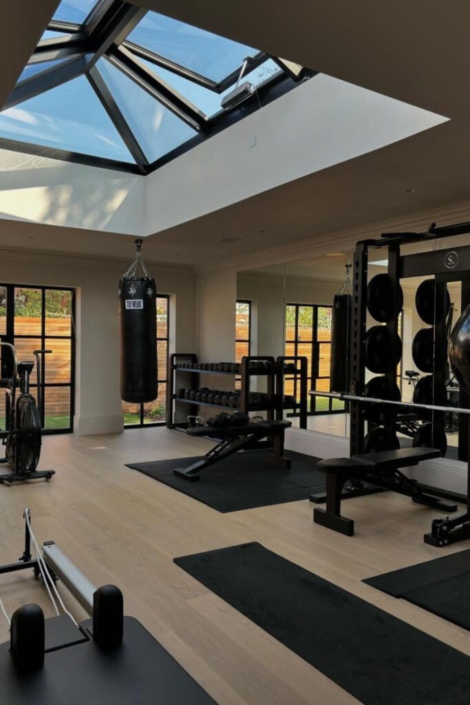 luxury home gym design & setup