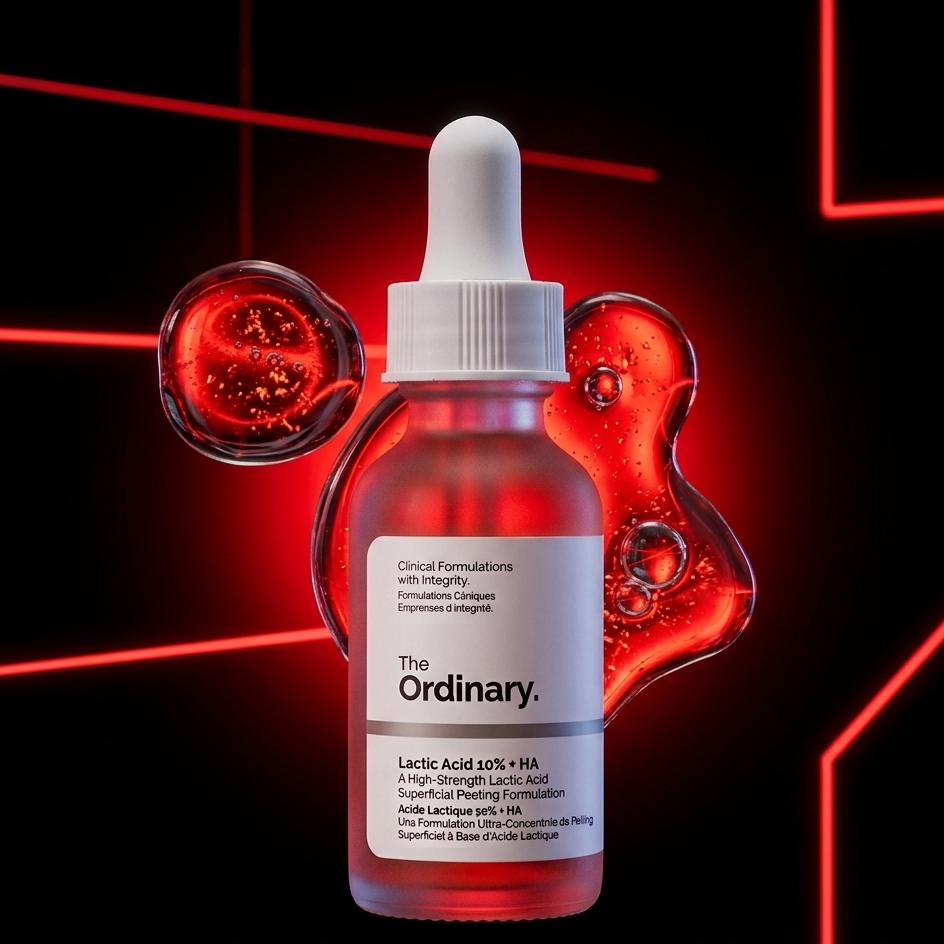 the ordinary lactic acid 10% + ha  Biohacking Facial